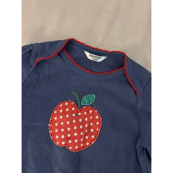 Mini boden apple shirt size 6-12m - Picture 2 of 2